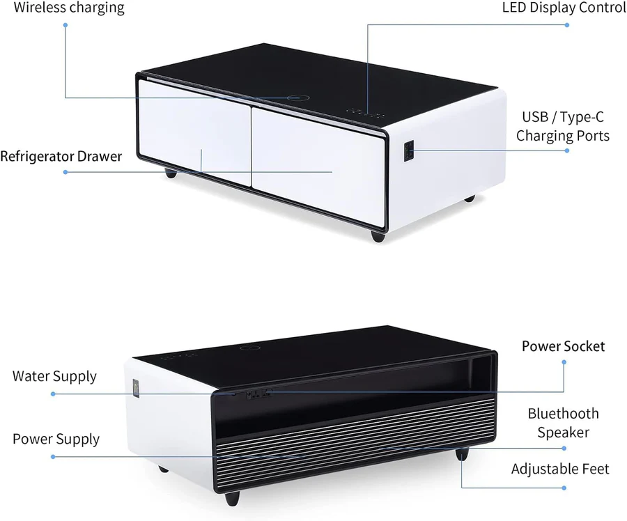 Modern Smart Coffee Table - 80% OFF