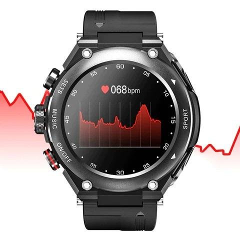 Smart Watch with Wireless Headphones